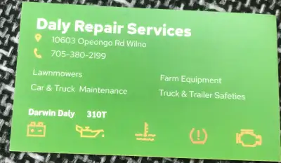 vehicle and equipment repair, View more