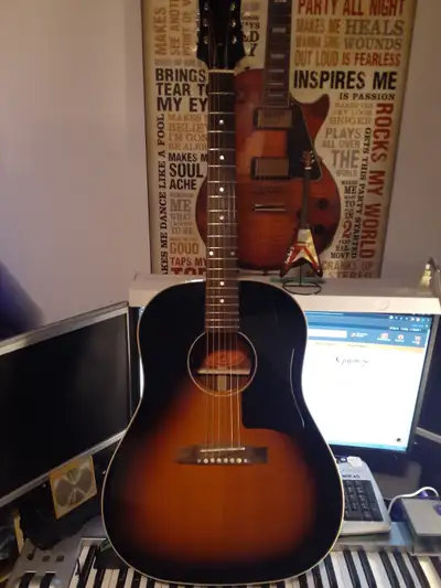 Epiphone Acoustic/Electric Inspired by Gibson J-45, View more