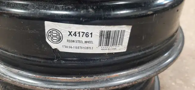17 inch steel rims in Tires & Rims in Mississauga / Peel Region - Image 2