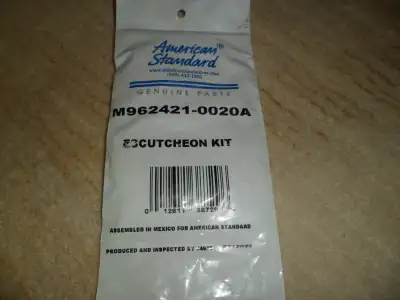Genuine American Standard M962421-0020A ESCUTCHEON KIT CHROME NE, View more