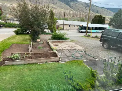 Quiet 1 furnished bedroom available, garden level 900 + shared utilities one double bed, closet, dre...