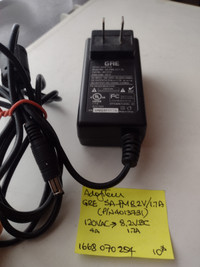 GRE SA-PM8.2V/1.7A P/N 4013731 120VAC/8.2VDC 1.7A AC/DC adapter