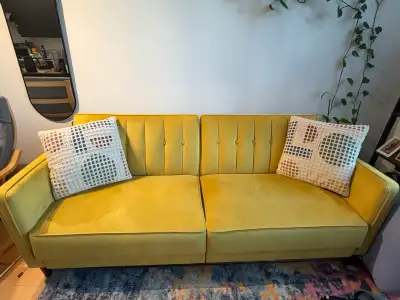 Sofa Bed- mustard, View more