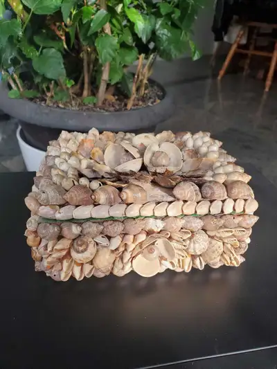 Sea shell jewellery box , View more