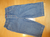 Pantalons jeans presque neuf marque Lapierre  3-6 mois   (C12)