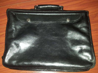 Italian Designer Roberto Firenze Hand-Made Leather Brief Case