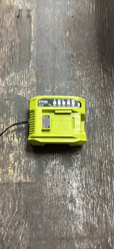 Ryobi 40V Battery Charger, View more