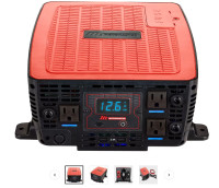 MotoMaster Power Inverter, 3000W, Includes Battery Cables