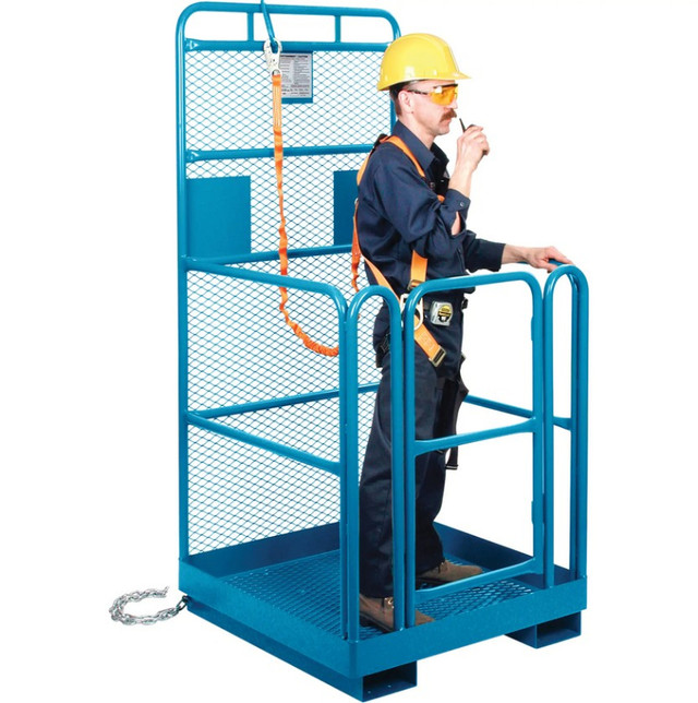 FORKLIFT SAFETY CAGE, CSA MAN LIFT, WORK PLATFORM, SAFETY BASKET in Other Business & Industrial in Peterborough