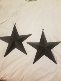 2 metal stars