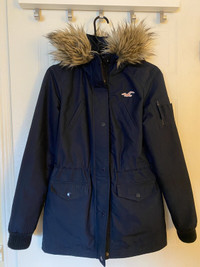 MANTEAU PARKA HOLLISTER CALIFORNIA POUR FILLE