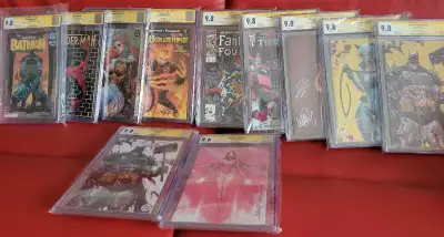 Signed Comic CGC Slabs, View more