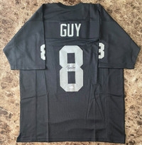 Ray Guy Autographed Jersey w/ COA!