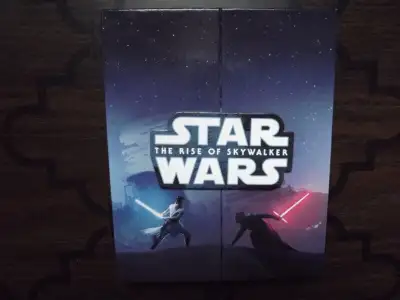 Star Wars "The Rise Of Skywalker" 3-Blu-Ray + HD Movie Box Set I have for sale Star Wars "The Rise O...
