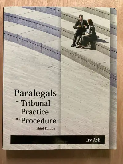 Paralegals and Tribunal Practice, View more