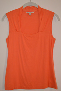 Women's Coral Banana Republic Sleeveless Top/Shirt Size x-small