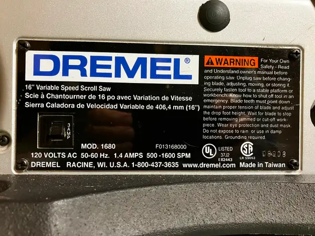 Dremel 16” Scroll Saw in Power Tools in Kitchener / Waterloo - Image 3