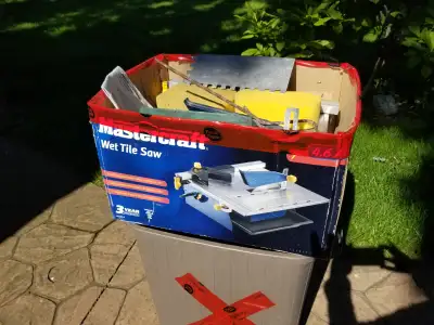 Mastercract Wet Tile Saw / Accs., View more
