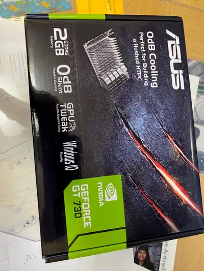 Nvidia ASUS Geforce GT730 graphic card, View more
