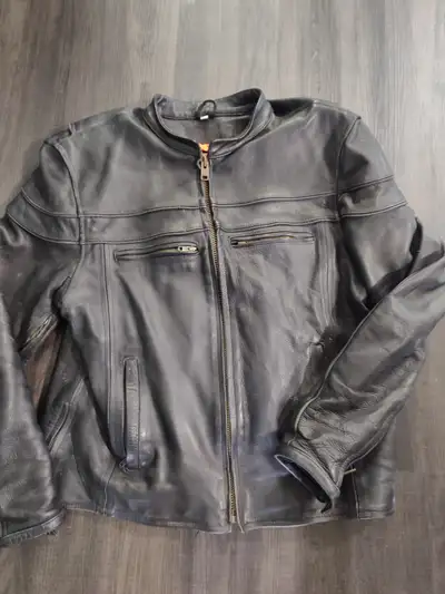 Leather Motorcycle Jacket, View more