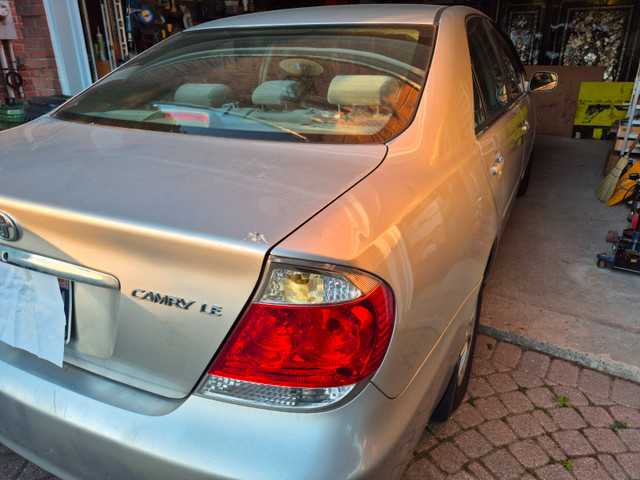 2005 Toyota Camry LE for sale (As Is) in Cars & Trucks in City of Toronto - Image 2