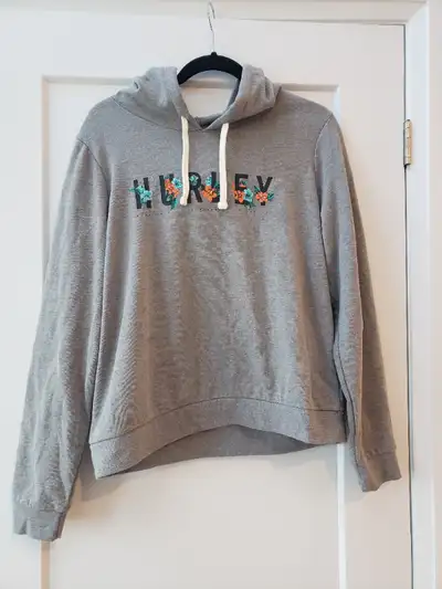 Brand new women's Hurley hoodie size medium with flowers, View more