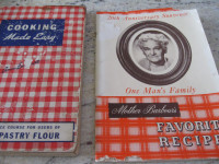 Two Vintage Cook Books