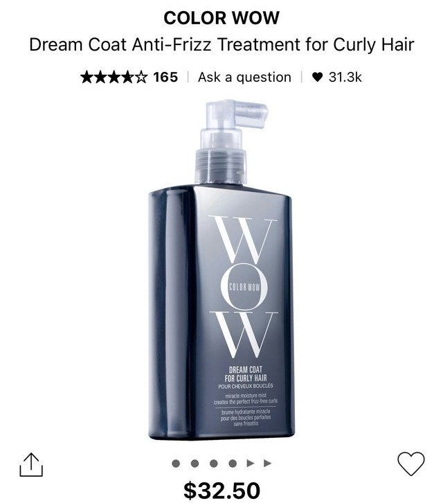 Brand New ColorWow Dream Coat for Curly Hair in Other in Markham / York Region - Image 4