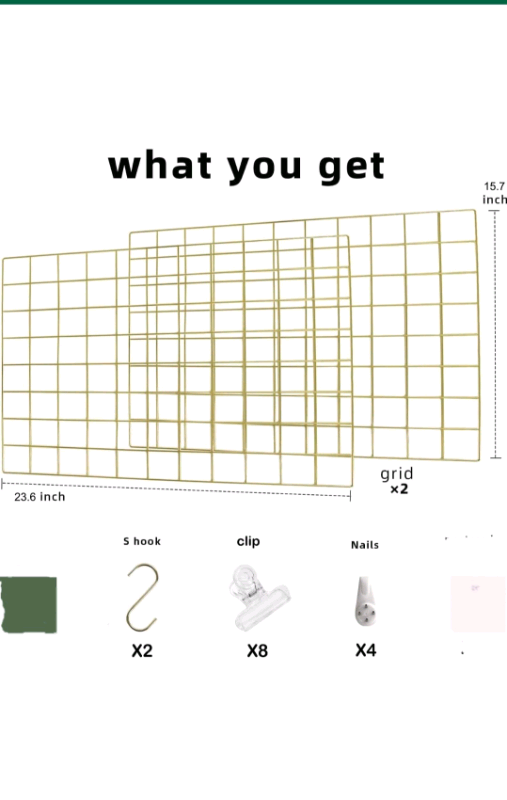 BULYZER Grid Wire Panel Board in Home Décor & Accents in Markham / York Region - Image 5