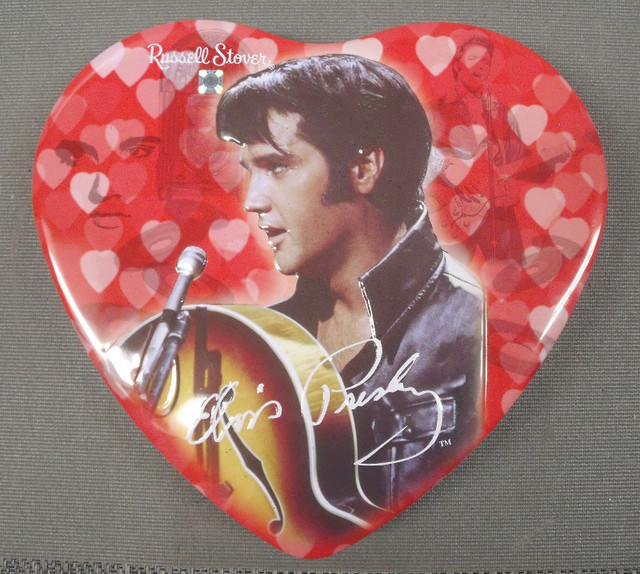 ELVIS CANDY TIN (RUSSELL STOVER CANDIES) in Arts & Collectibles in Lethbridge