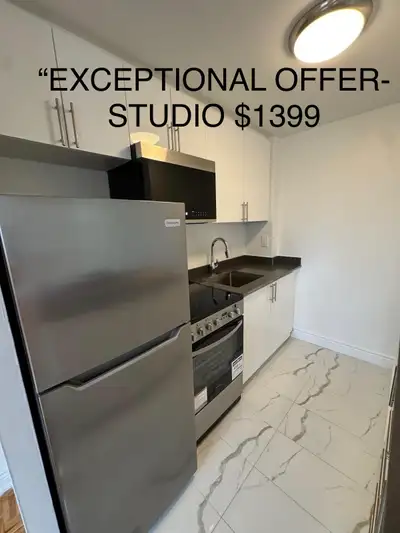 Renovated Studio in Mississauga – $1399/mo + 1 Month FREE! Available for IMMEDIATE move-in! Get a fu...