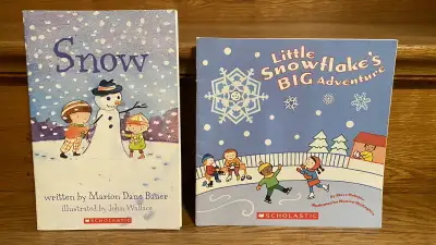 3 Winter-themed softcover children’s books, View more