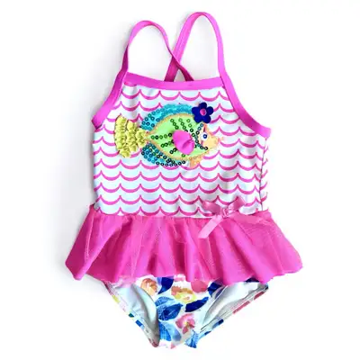 (12-18m) 2pc Swimsuit [Carters/Flapdoodles] tankini Bathing Suit, View more