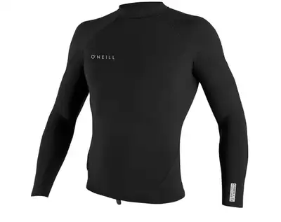 O'NEILL Men's Reactor-2 1.5mm Long Sleeve Top, Black, XL *NEW*, View more