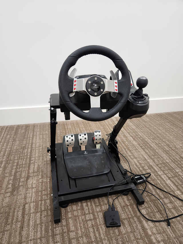 Racing wheel sim ps4 ps5 PC xbox logitech G27 | Sony Playstation 4 | St.  Albert | Kijiji