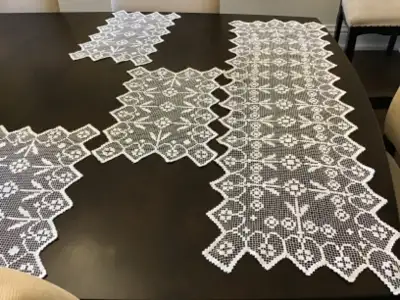 Doilies purchased from St Jacobs $25 for all, View more
