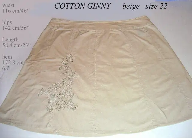 4 Skirts 22 & 24 ( 3X & 4X) Cotton Ginny & Image, $10 ea in Women's - Bottoms in City of Toronto - Image 5