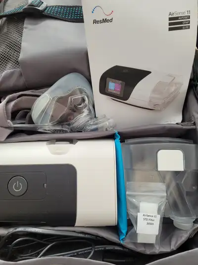 ResMed AirSense 11 AutoSet cpap machine., View more