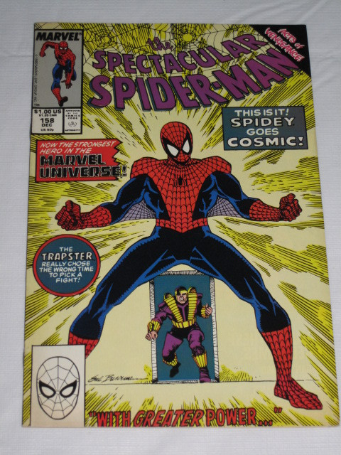 Spectacular Spider-Man#158 1st cosmic Spidey! comic book in Comics & Graphic Novels in City of Toronto
