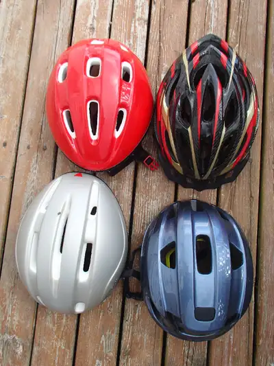 4 Bike Helmets for sale Truro Area, View more