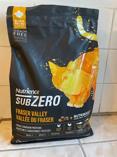 10lbs Nutrience Cat Food Brand New, View more