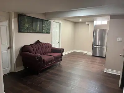 2-bedroom basement for rent. Located in Brampton at Steeles and Mavis intersection. Separate entranc...