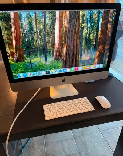 2019 iMac 27inch with 5K screen, 1TB hard drive Perfect condition. Updated to the current Mac OS Seq...