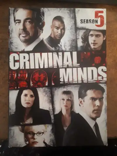 I have a Criminal Minds Season Five dvd for sale. Season Five delves deeper into the personal lives...
