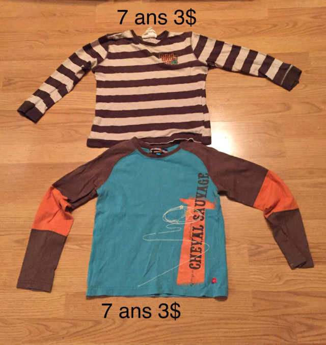 vêtements garçon 7 -8 ans dans Enfants et jeunesse  à Saint-Hyacinthe - Image 4