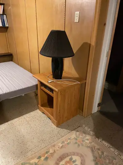 Wood Nightstand, View more