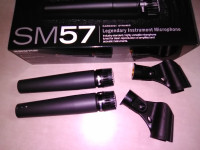 Shure SM57 Mics (new)