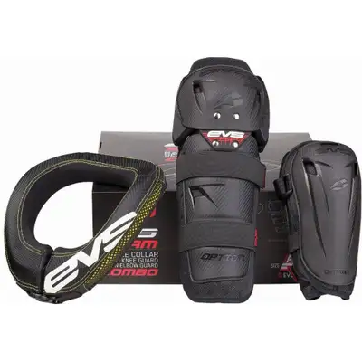 Motorcycle Knee & Elbow Pads and Collar protector. Brand new, never used.