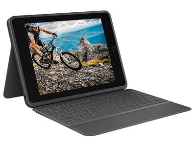 Brand New Logitech Rugged Folio/Keyboard for iPad 7/8/9th gen in iPads & Tablets in Strathcona County