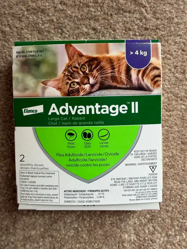 Advantage II for cats in Accessories in City of Toronto - Image 2